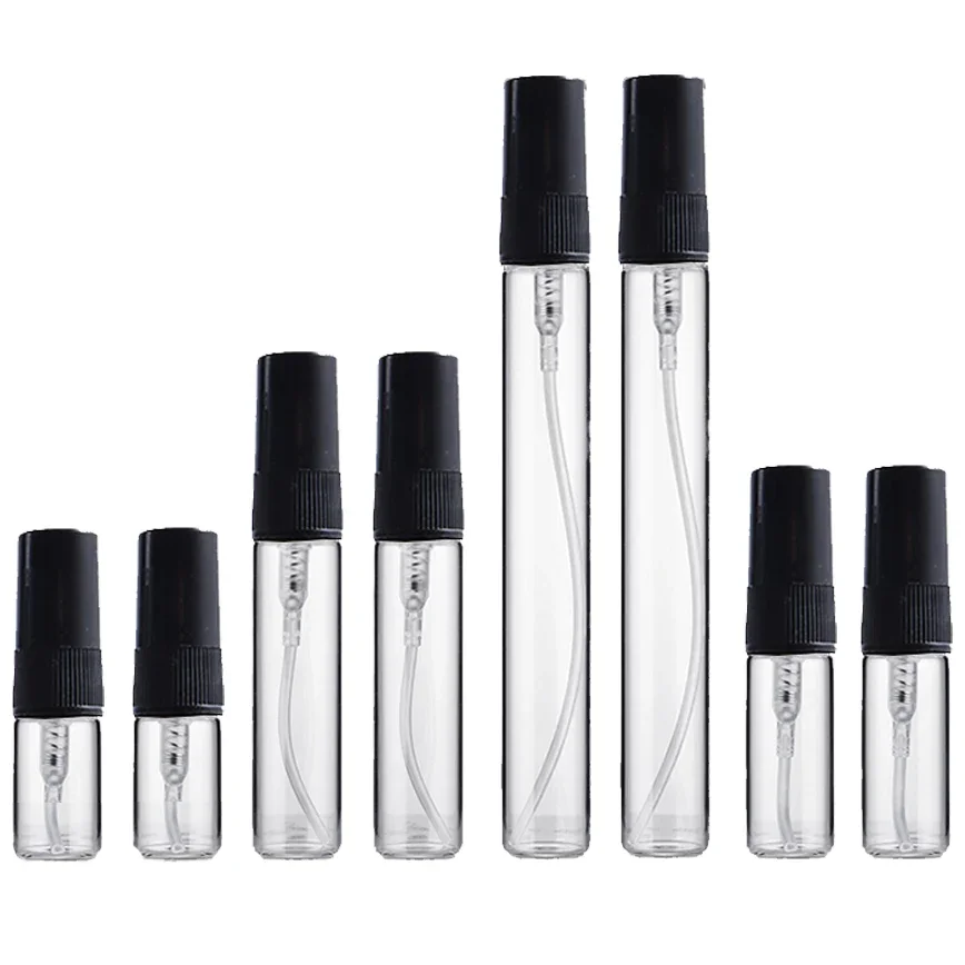 Perfume Fragrance Liquid - 8/16pcs Refillable Perfume Bottle Portable Glass