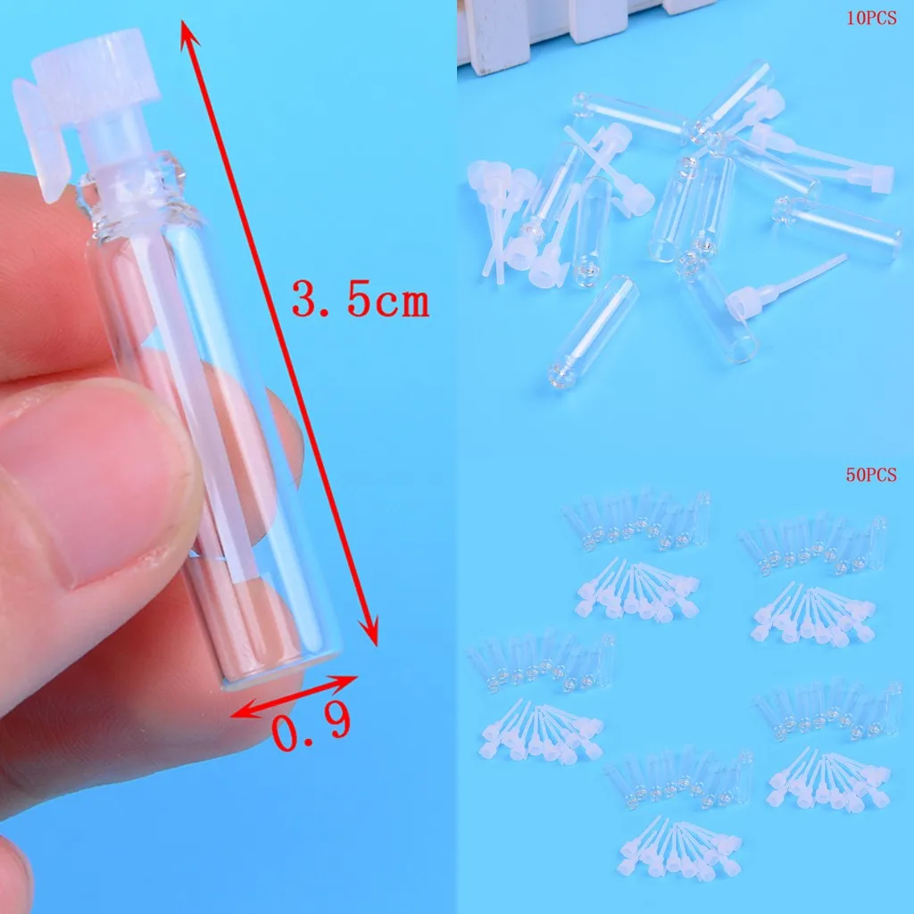 50PCS 1ml Portable Mini Glass  - огляд і ціна Perfume Fragrance Lab