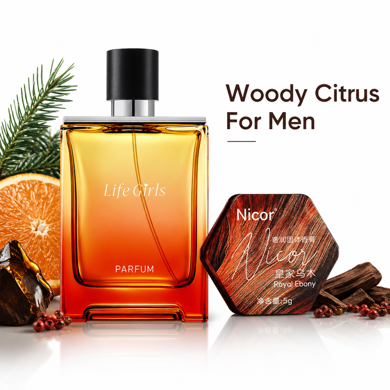 Men's Woody Citrus Perfume Set - огляд і ціна Perfume Royal Fragrance