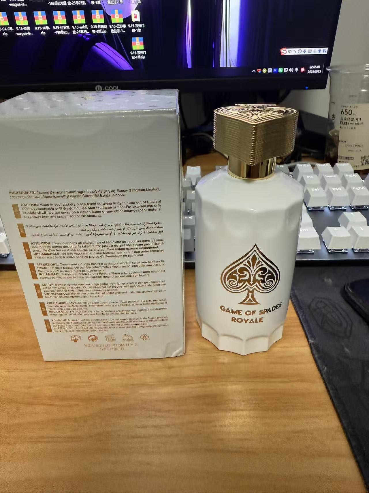 Jo Milano Paris Game of Spades - огляд і ціна Perfume Royal Fragrance