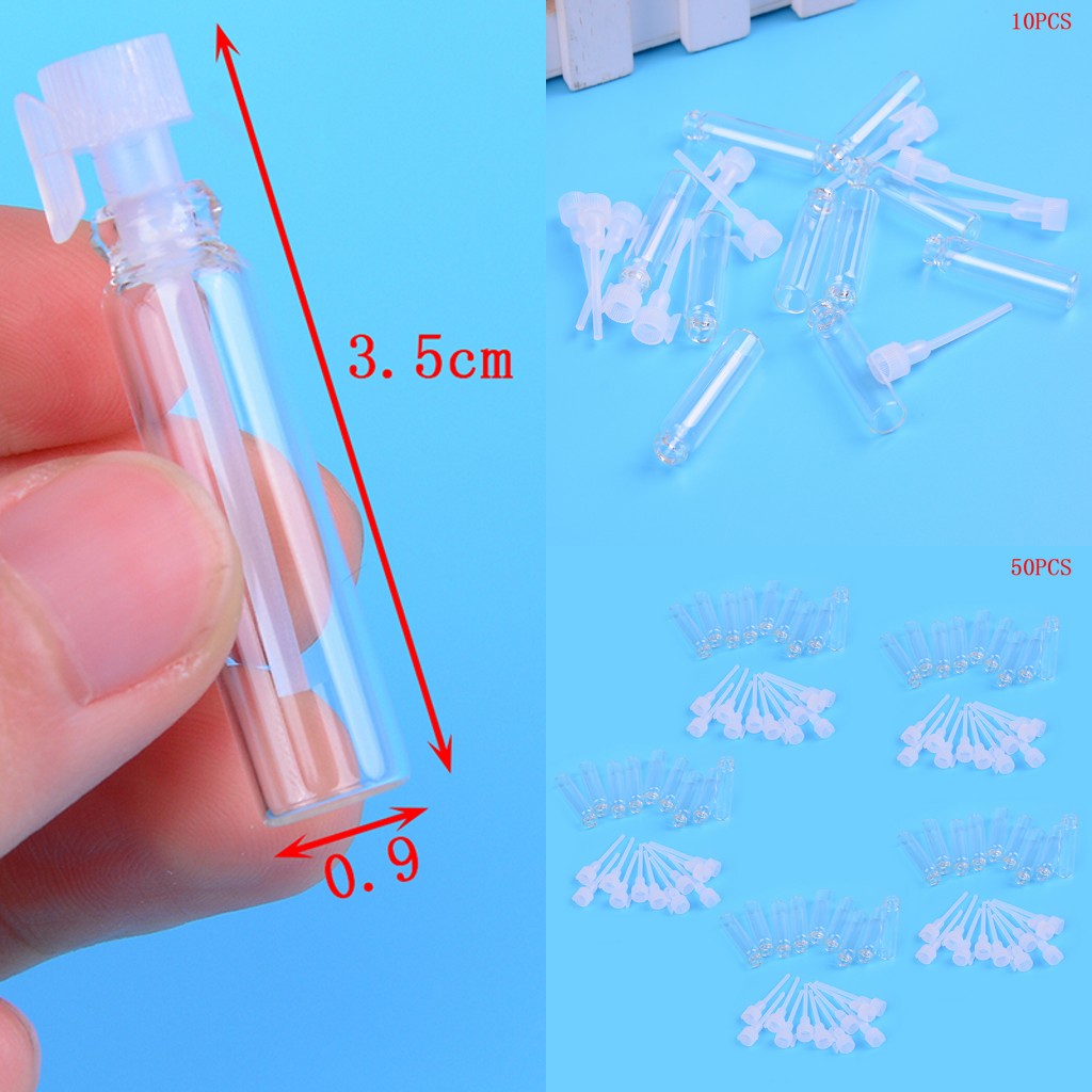 50PCS 1ml Mini Glass Perfume S - огляд і ціна Perfume Fragrance Lab